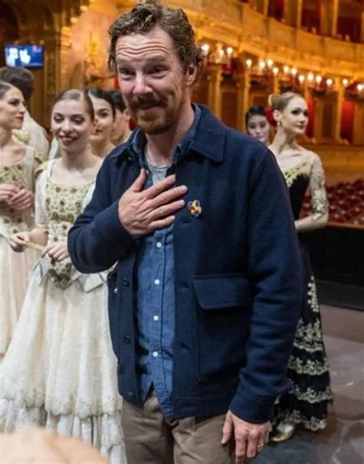 Benedict Cumberbatch’s handsy redhead is Charlotte Asprey & they’re just ‘friends’