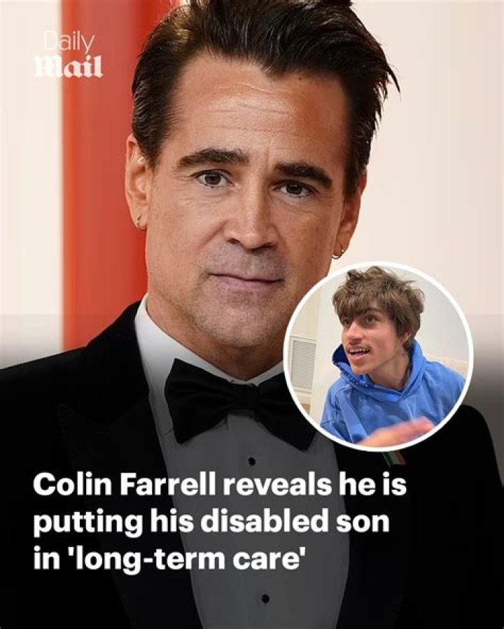Colin Farrell says he has a blessed life with his special needs son