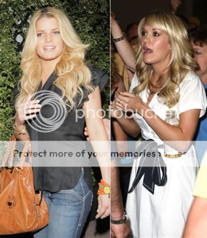 Did Carrie Underwood call Jessica Simpson fat?