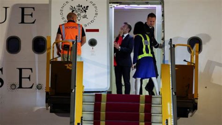 Emmanuel Macron told King Charles not to come when ‘guillotine’ graffiti popped up