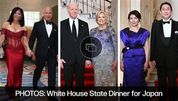 First Lady Jill Biden wore Oscar de la Renta to the White House state dinner for Japan