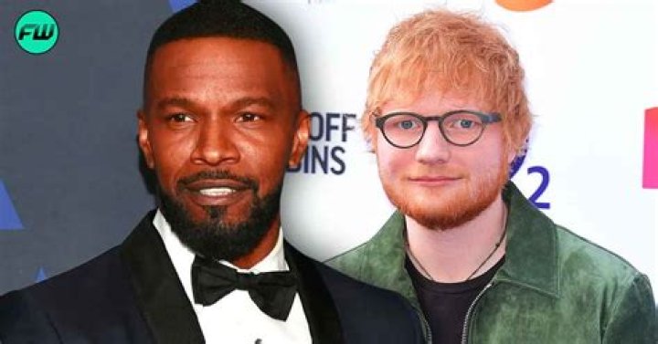 Jamie Foxx: Ed Sheeran, Nick Cannon crashed on my couch (not at the same time)