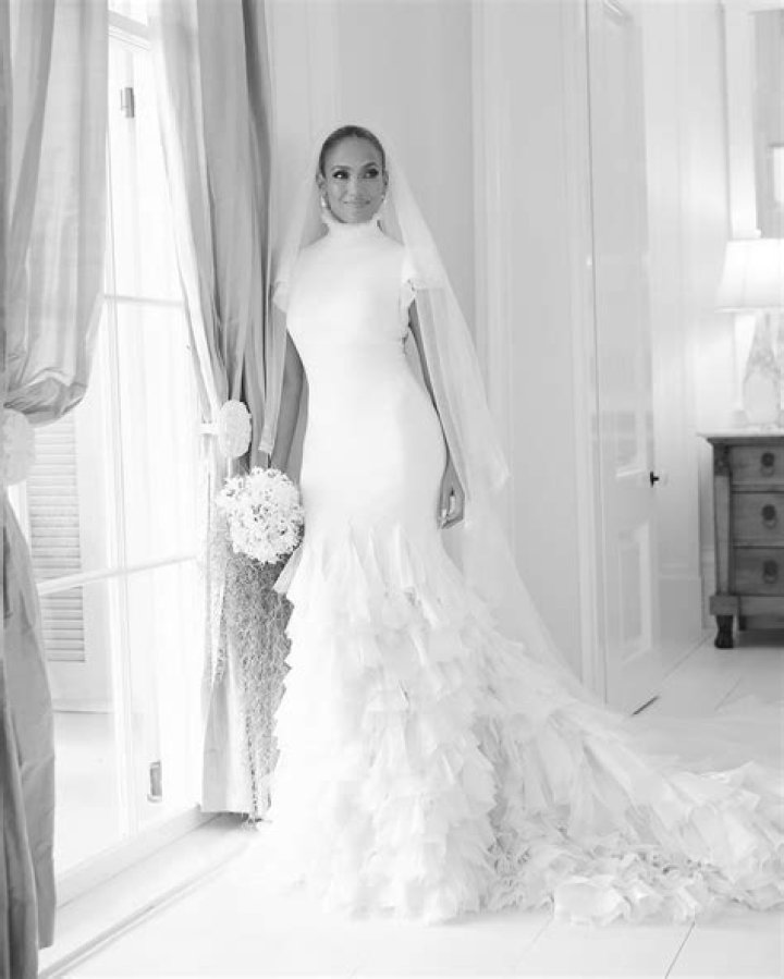Jennifer Lopez shows off her three Ralph Lauren wedding looks: lovely?