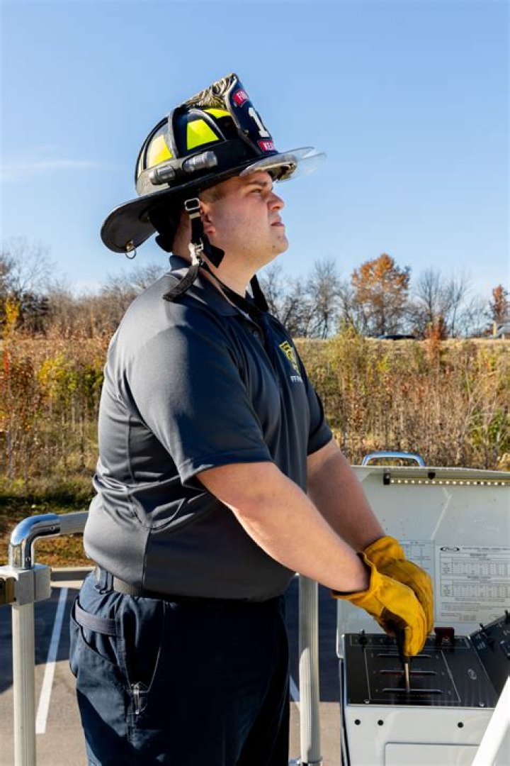 Jonny Lee Miller is a volunteer firefighter in Long Island, he was already out on a call