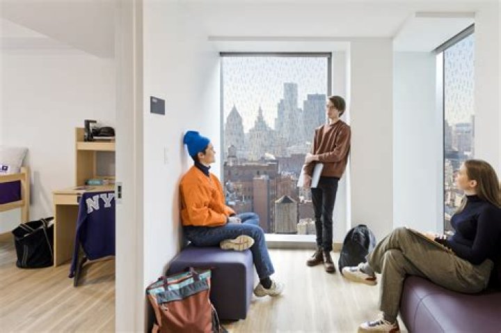 Jude Law taunted by neighbors, an NYU freshman dorm