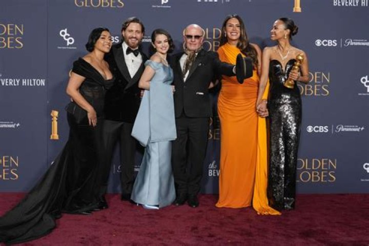 Julianne Moore in custom Givenchy at the Globes: much better than usual?