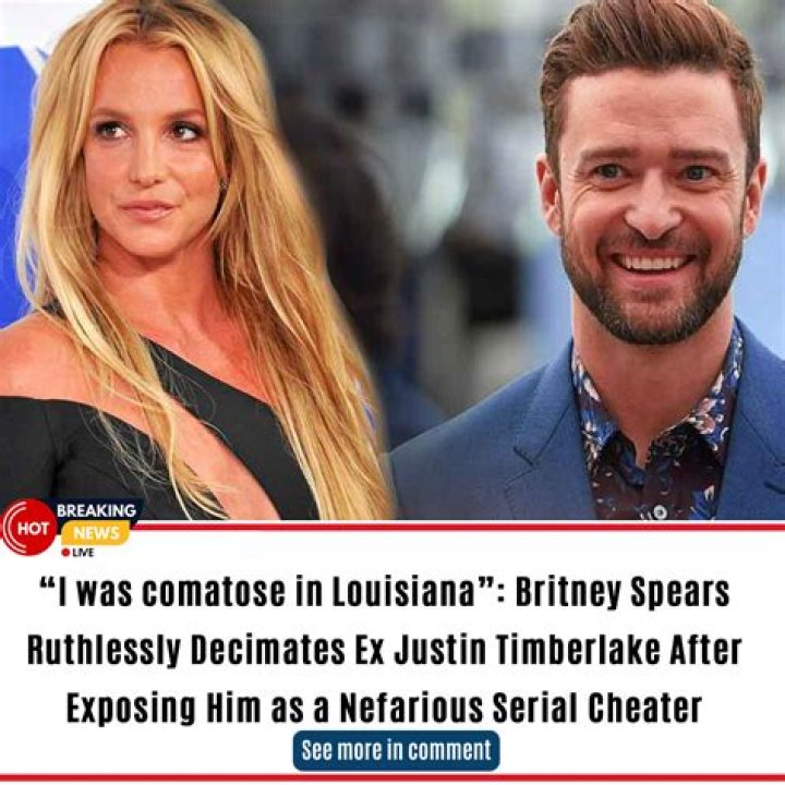 Justin Timberlake dumped Britney via text, she ‘was comatose in Louisiana’