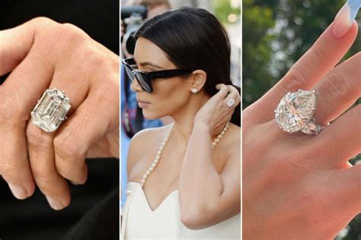 Kanye West bought Kim Kardashian a $10 million, 20-carat diamond ring