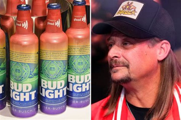 Kid Rock busted drinking Bud Light after he shot up cases in protest