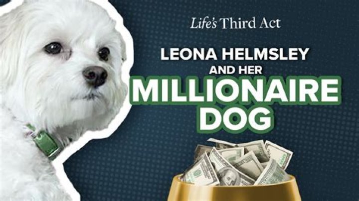 Leona Helmsey’s dog gets inheritance reduced by $10million