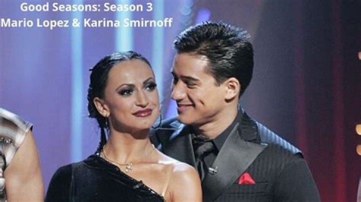 Mario Lopez and Karina Smirnoff may have broken up, but Karina denies it