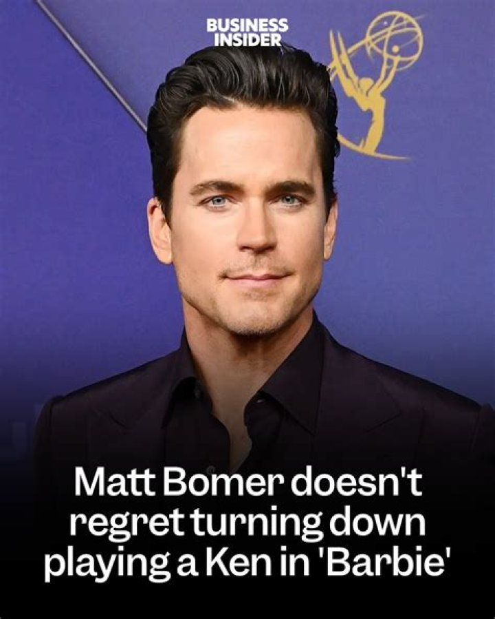 Matt Bomer turned down the Barbie movie due to other projects, has no regrets