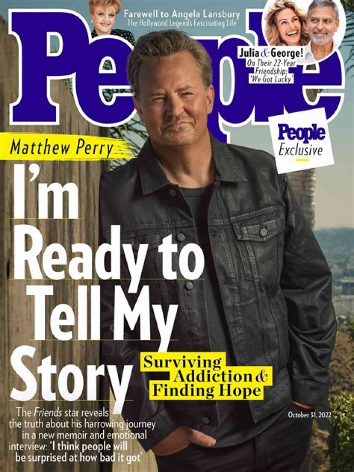 Matthew Perry: ‘doctors told my family that I had a 2 percent chance to live’