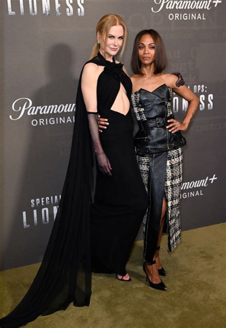 Nicole Kidman in pink-sleeved Carolina Herrera at LA premiere: ugh or meh?