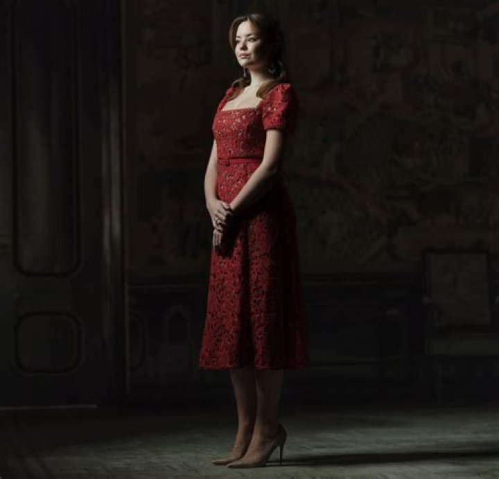 Pippa Middleton stepped out in a lace Self Portrait dress: Christmasy & cute?