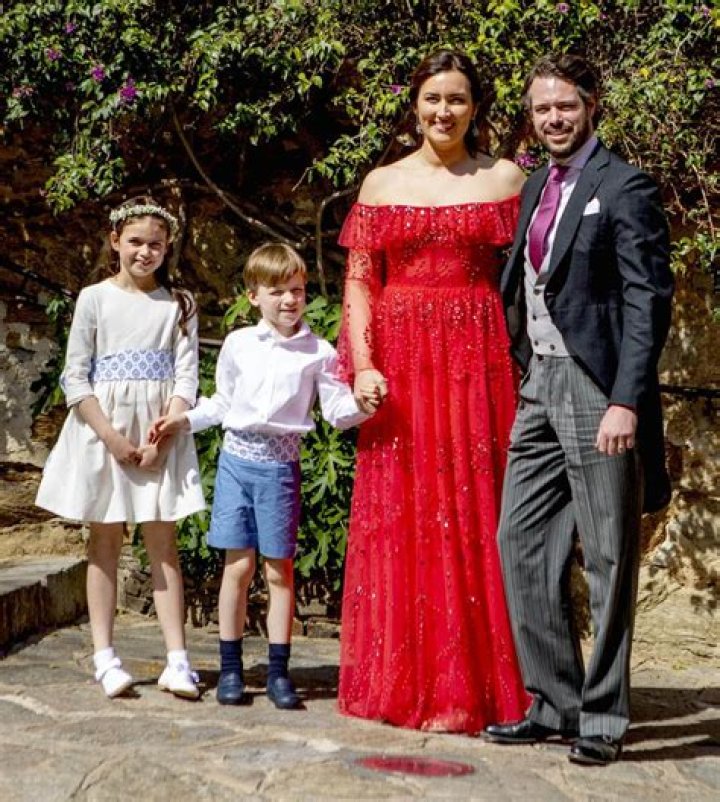 Prince Felix & Claire of Luxembourg debut 3-day old Princess Amalia Gabriela