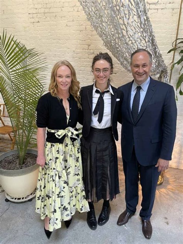 The Second Gentleman’s first wife Kerstin Emhoff attended the inauguration too